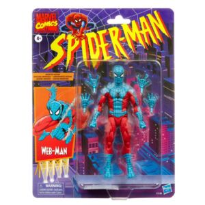 Spider-Man Marvel Legends Retro 6-Inch Action Figure Web-Man Exclusive