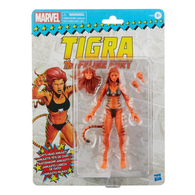 Marvel Legends Retro Collection 6 Inch Action Figure Tigra