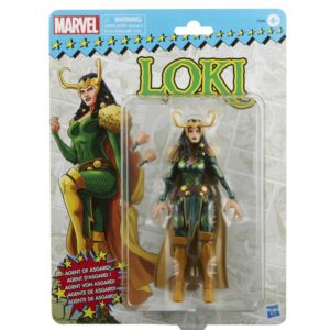 Marvel Legends Series Retro 6 Inch Action Figure Loki Agent of Asgard