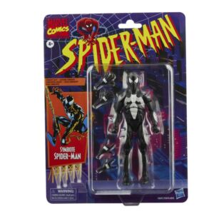 Marvel Legends Series Spider-Man Retro 6 Inch Action Figure Symbiote Spider-Man