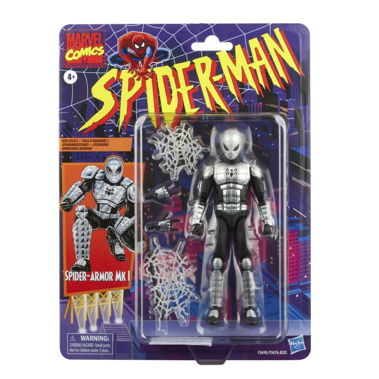 Marvel Legends Series Spider-Man Retro 6-inch Spider-Armor Mk I Action Figure