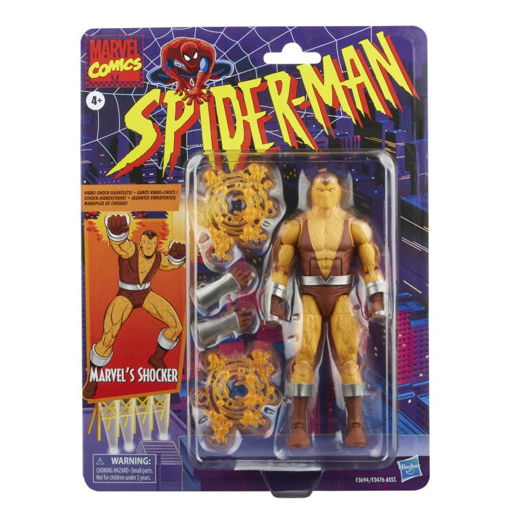 Marvel Legends Series Spider-Man Retro 6 Inch Action Figure Marvel's Shocker