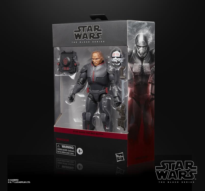 Star Wars The Black Series 6-Inch Deluxe Wrecker (The Bad Batch) Action Figure