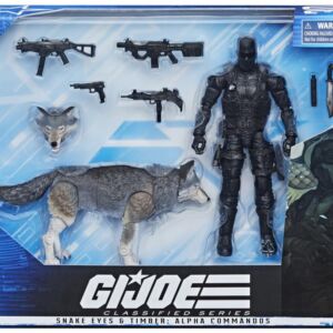 G.I. Joe Classified Series Snake Eyes & Timber Wolf