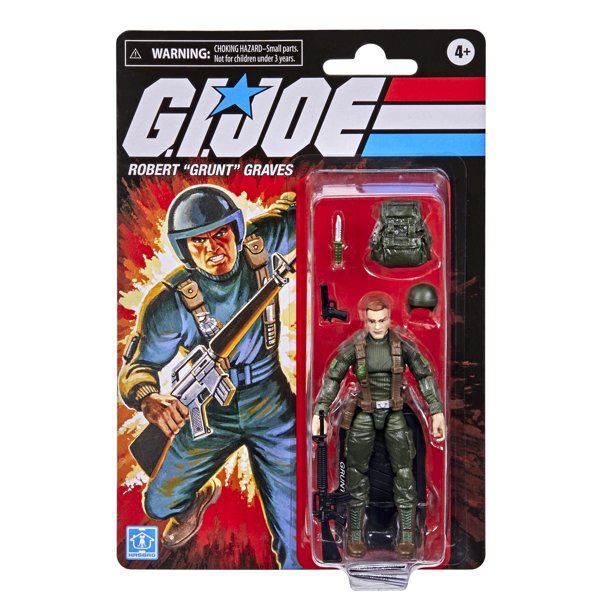 G.I. Joe Retro Collection 3.75 Inch Action Figure Robert "Grunt" Graves Exclusive