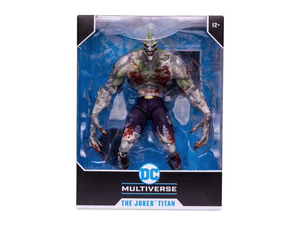 Batman Arkham Asylum DC Multiverse The Joker Titan Mega Action Figure -  Inbox Toys