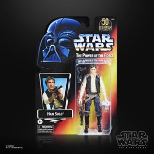 Star Wars 50th Anniversary The Black Series 6 Inch Action Figure Han Solo (The Power of the Force)