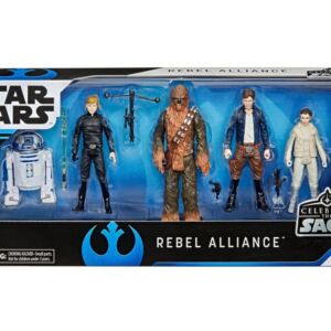 Star Wars Celebrate the Saga Rebel Alliance 3.75 Inch Pack of 5-Pack