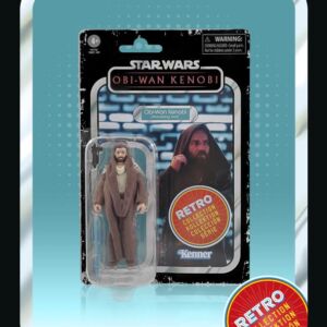 These 3.75-inch-scale Retro Collection figures feature design and detailing inspired by 1970s Star Wars figures.