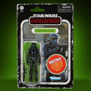 Star Wars Retro Collection 3.75 Inch Action Figure Imperial Death Trooper (Creased Card Back)