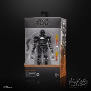 Star Wars The Black Series 6 Inch Action Figure Dark Trooper (The Mandalorian) Deluxe