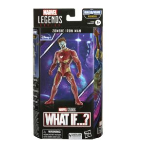 What If? Marvel Legends 6 Inch Action Figure Zombie Iron Man (Khonshu BAF)