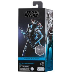 Star Wars Jedi Survivor The Black Series 6 Inch Action Figure Gaming Greats KX Security Droid