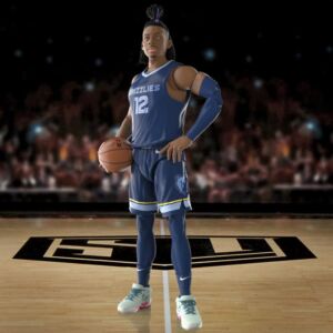 NBA Starting Lineup Series 1 6-Inch Action Figure Ja Morant (Memphis Grizzlies)