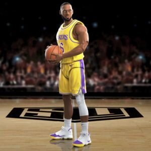 NBA Starting Lineup Series 1 6-Inch Action Figure LeBron James (L.A. Lakers)
