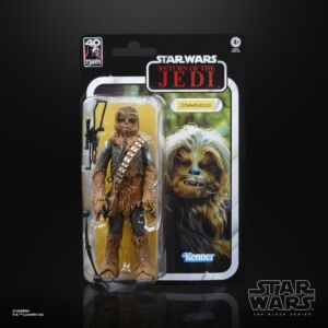 Star Wars 40th Anniversary The Black Series 6 Inch Action Figure Chewbacca (Return of the Jedi)