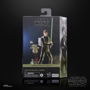 Star Wars The Black Series 6 Inch Action Figure Deluxe Luke Skywalker & Grogu (Book of Boba Fett)