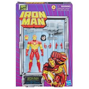 Marvel Comics Marvel Legends Retro Collection Iron Man with Plasma Cannon SDCC 2022 Exclusive