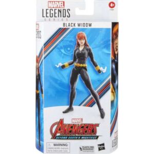 The Avengers 60th Anniversary Marvel Legends 6 Inch Action Figure Black Widow