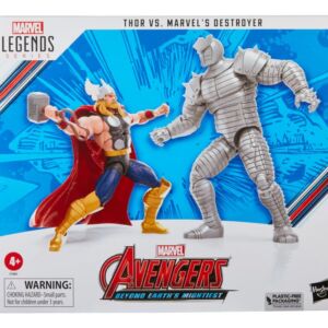 The Avengers 60th Anniversary Marvel Legends Thor vs. The Destroyer Two-Pack