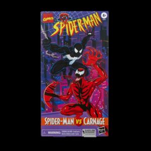 Spider-Man Marvel Legends Spider-Man (Black Suit) & Carnage Exclusive Two-Pack