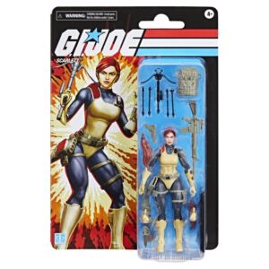 G.I. Joe Classified Series Retro Collection 6 inch Action Figure Scarlett