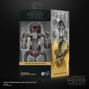 Star Wars Black Series 6 Inch Action Figure Deluxe Droideka Destroyer Droid (The Phanton Menace)