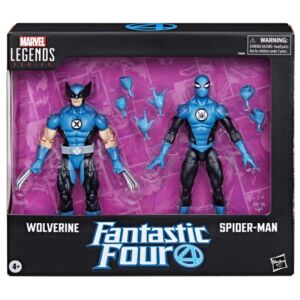 Fantastic Four Marvel Legends Spider-Man & Wolverine (FF4 Deco) Two-Pack