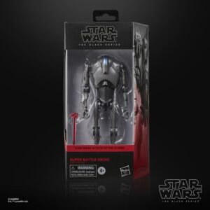 Star Wars The Black Series 6-Inch Action Figure Super Battle Droid (Attack of the Clones)