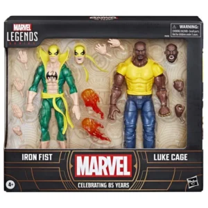 The New Avengers Marvel Legends Iron Fist & Luke Cage Two Pack