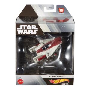 Star Wars Hot Wheels Starships Select A-Wing Fighter