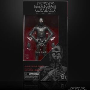 Star Wars The Black Series 6 Inch Action Figure 0-0-0 (Triple Zero)