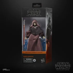 Star Wars The Black Series 6 Inch Action Figure Darth Sidious (Revenge of the Sith)