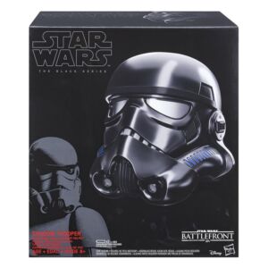 Star Wars The Black Series Shadow Trooper 1:1 Scale Wearable Electronic Voice Changer Helmet Exclusive